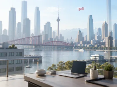 Historia banca canadiense: Guía de su crecimiento del PIB 1,7%