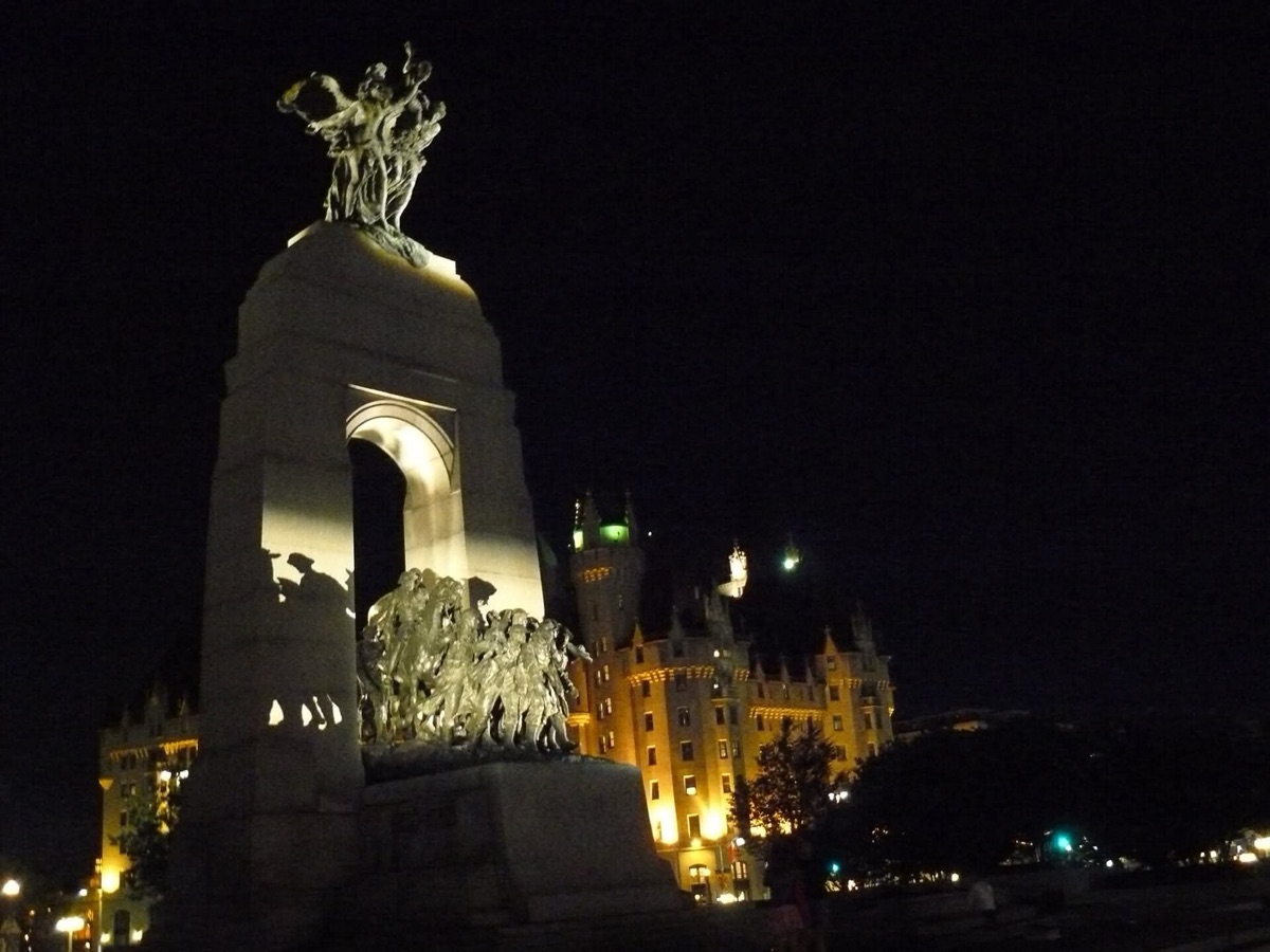 El Parlamento de Canadá en Ottawa