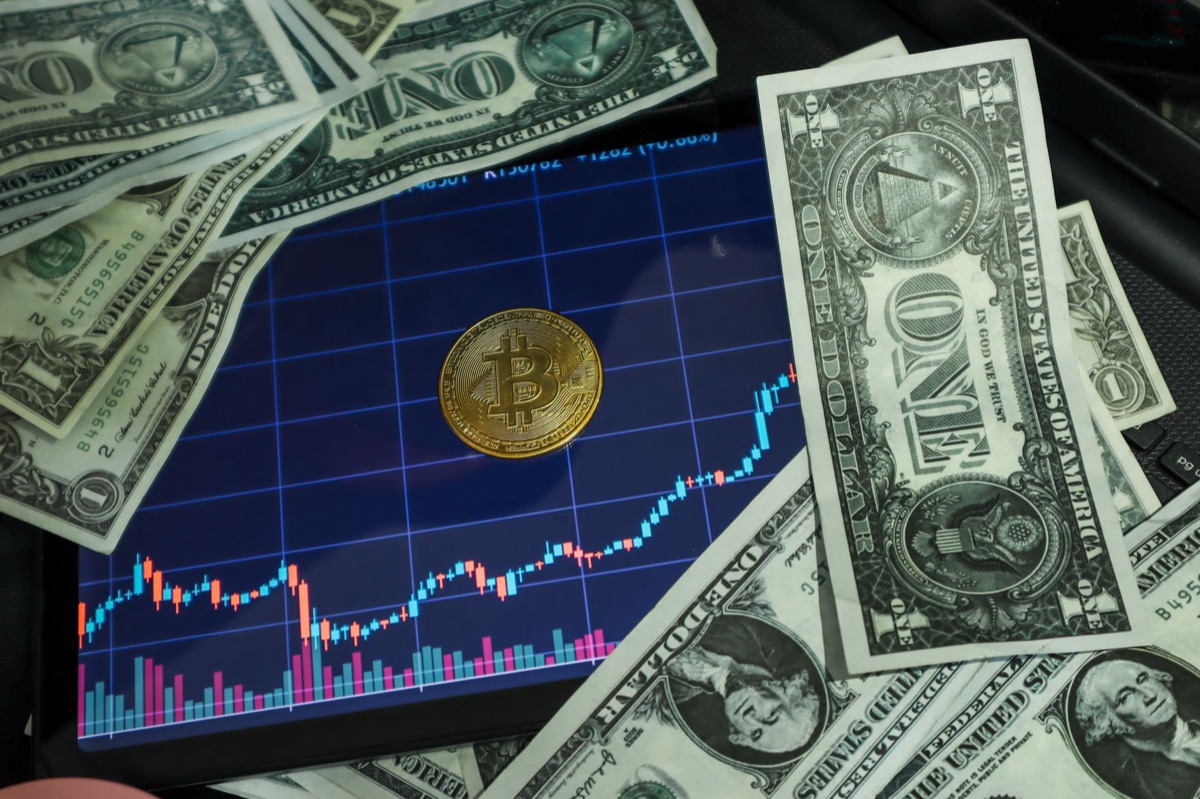 Détail de la monnaie canadienne symbolisant l'économie du pays.