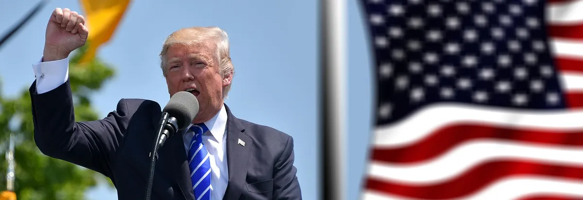 trump, president, usa, america, flag, banner, union jack, donald trump, british flag, republican, politics, presidency, speech, politician