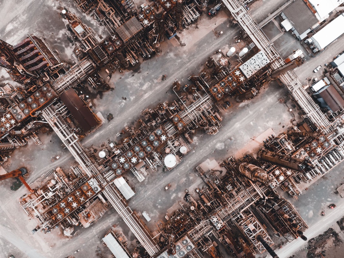 Industrielle Fertigungsanlage in Kanada
