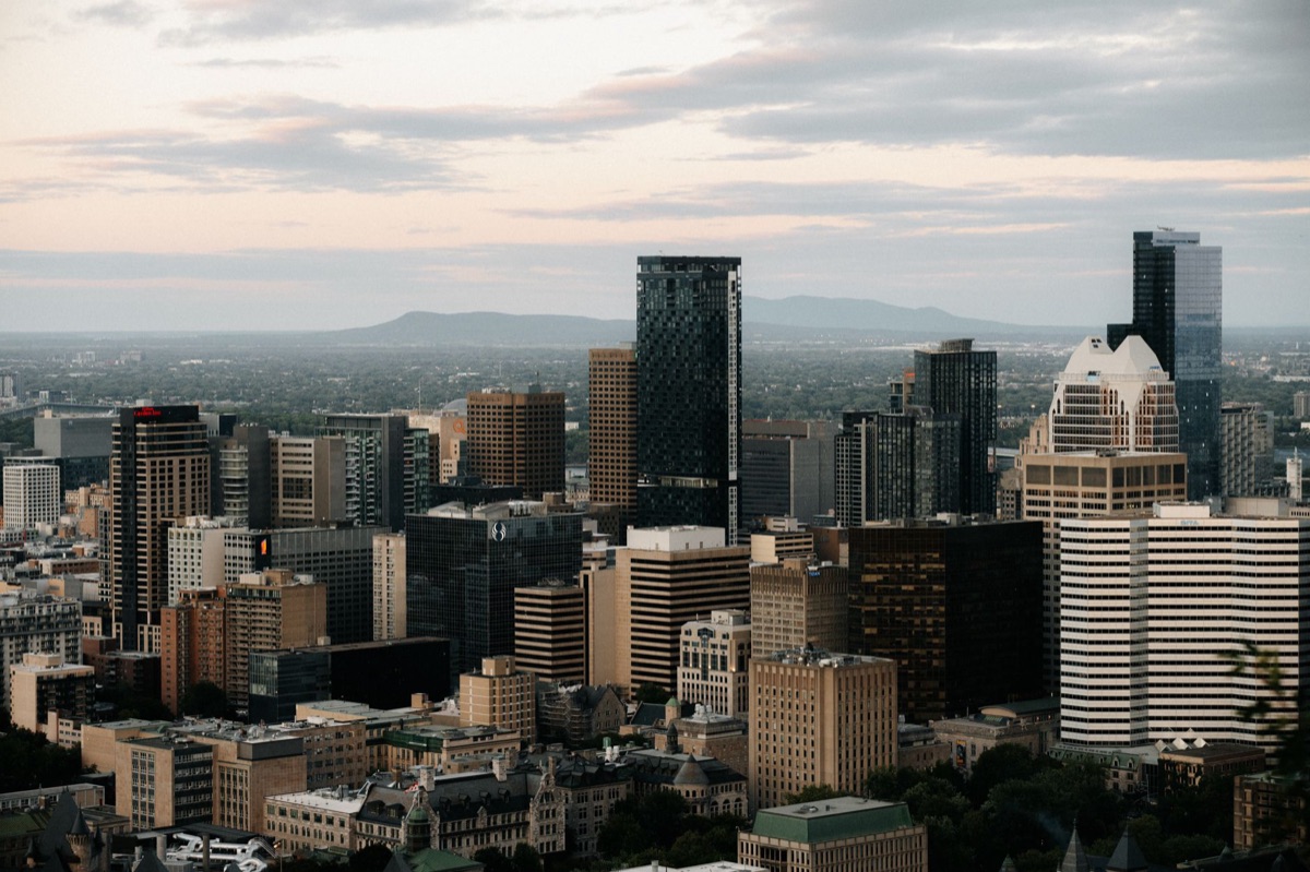 Geschäftspartner in Montreal