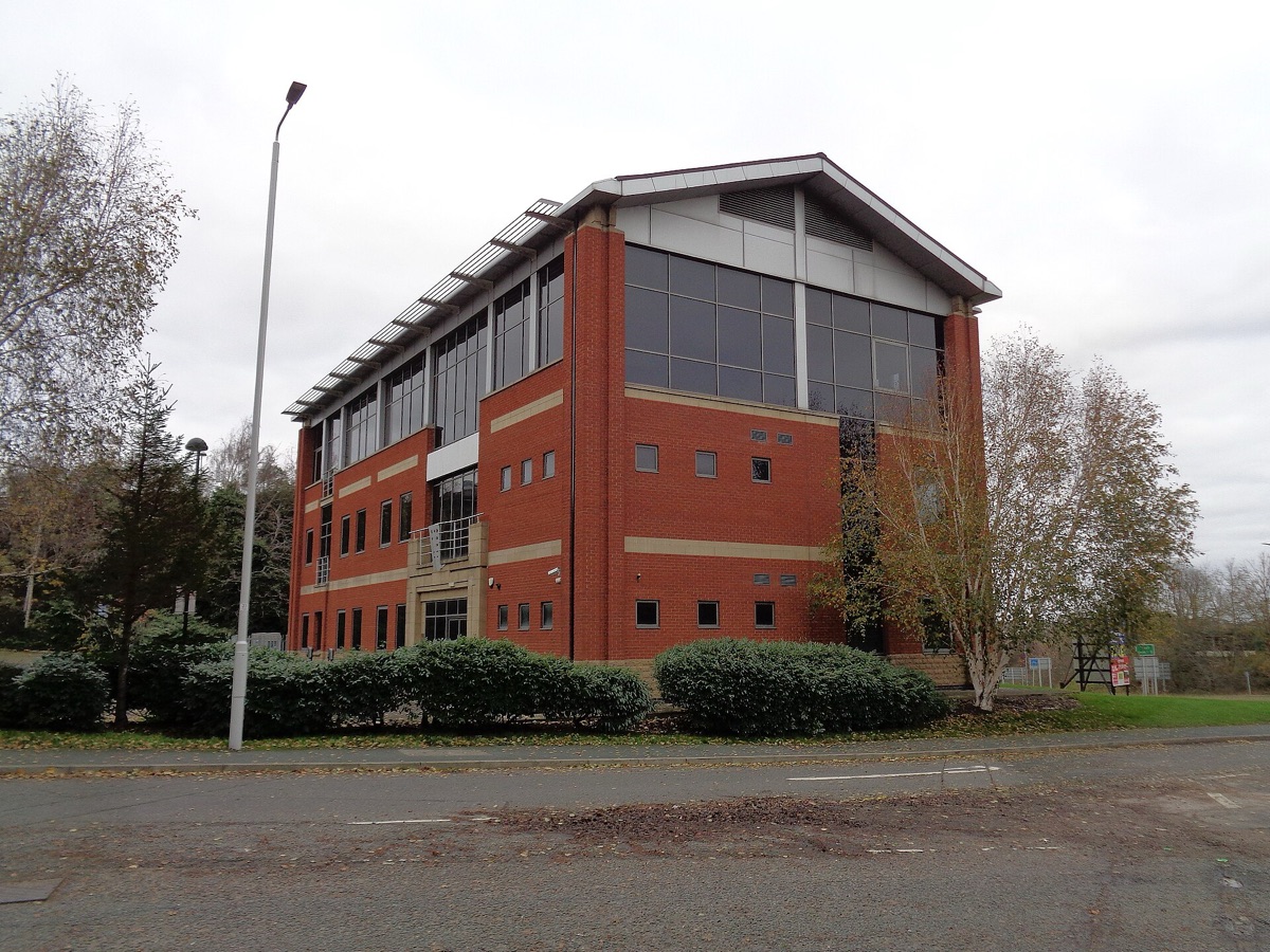 Moderne bedrijfsgebouw