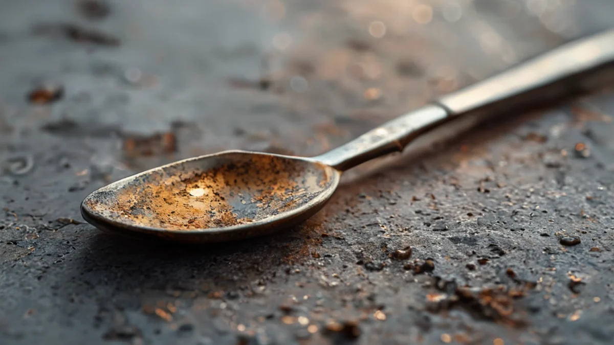 Un split spoon est un outil de cuisine utilisé pour couper les ingrédients en deux.